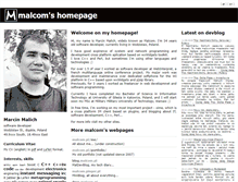Tablet Screenshot of malcom.pl